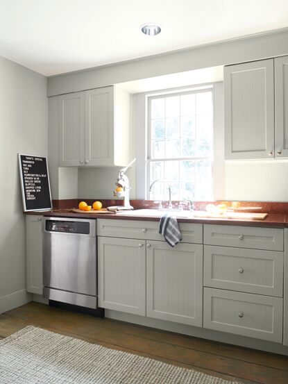Curated Color for Kitchen Cabinets